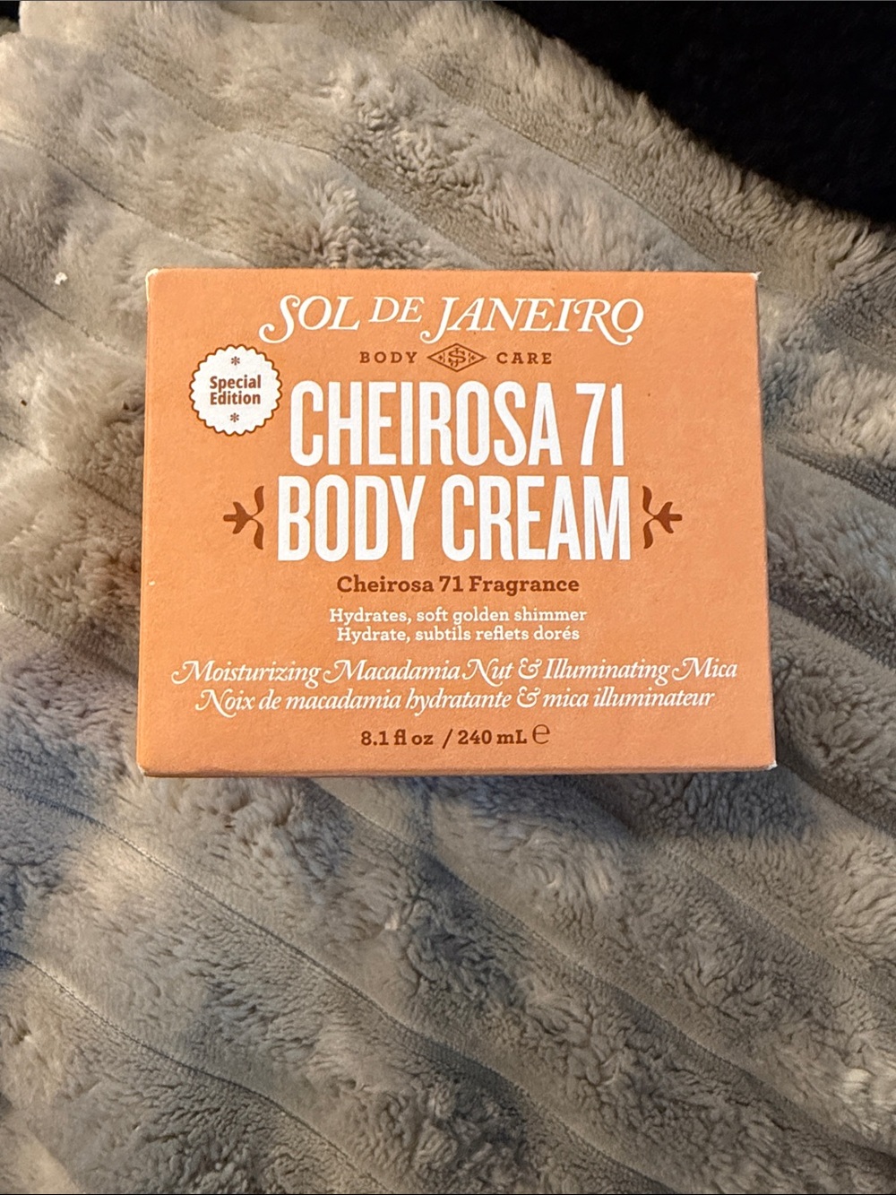 Sol de Janeiro Cheirosa 71 Body Cream - Peach Orange Packaging